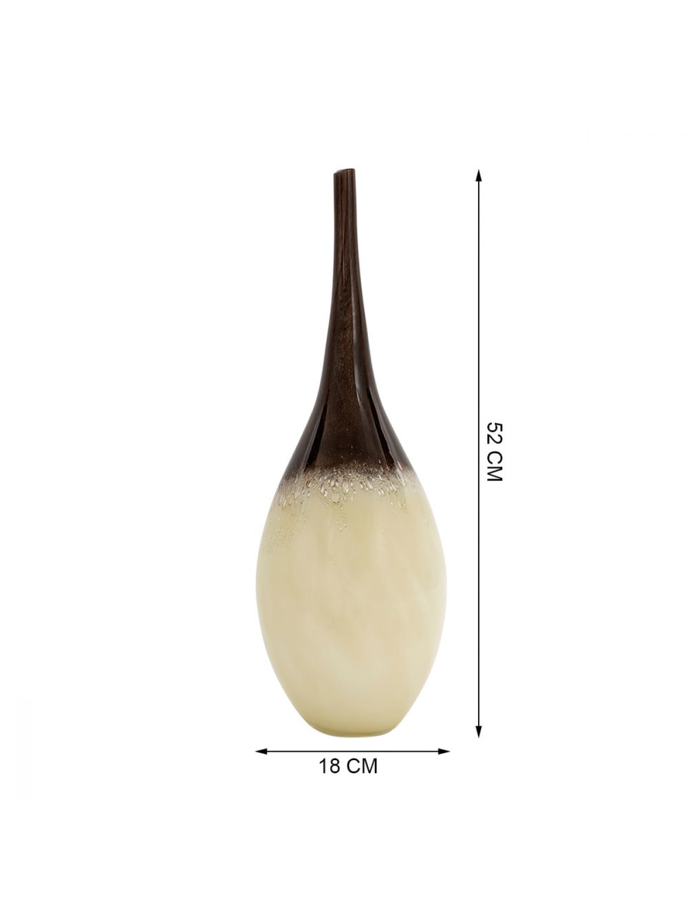 Long Neck Glass Vase